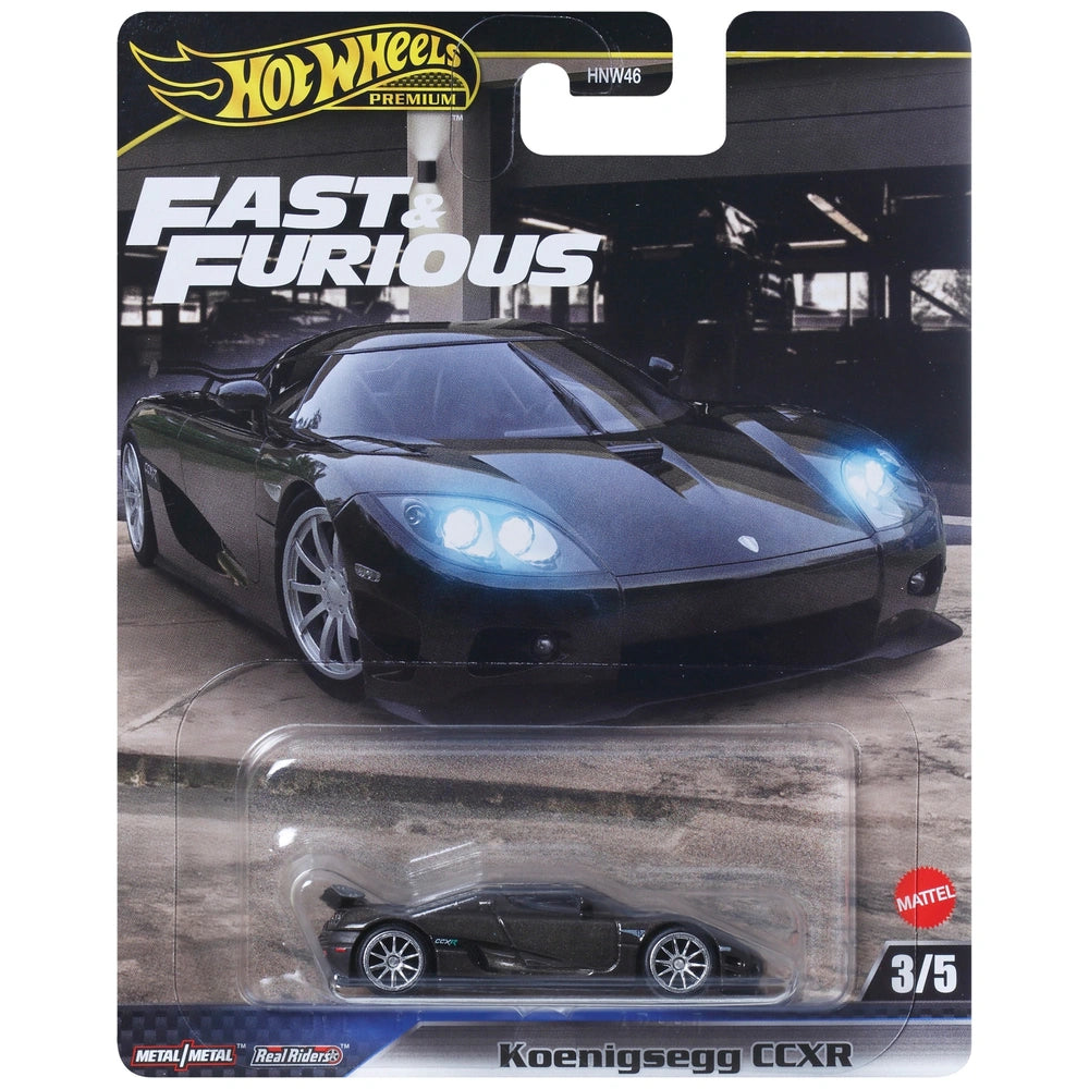 Hot Wheels Premium Fast & Furious Diecast Car Koenigsegg CCXR 1:64 Scale