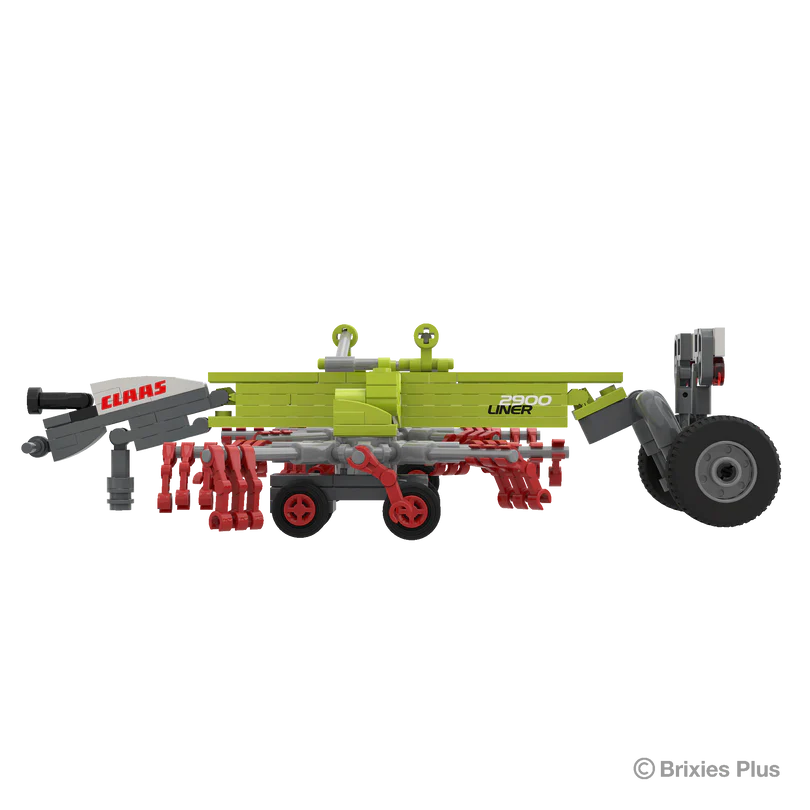 BRIXIES Plus CLAAS LINER 2900 Schwader217 Piece Construction Set
