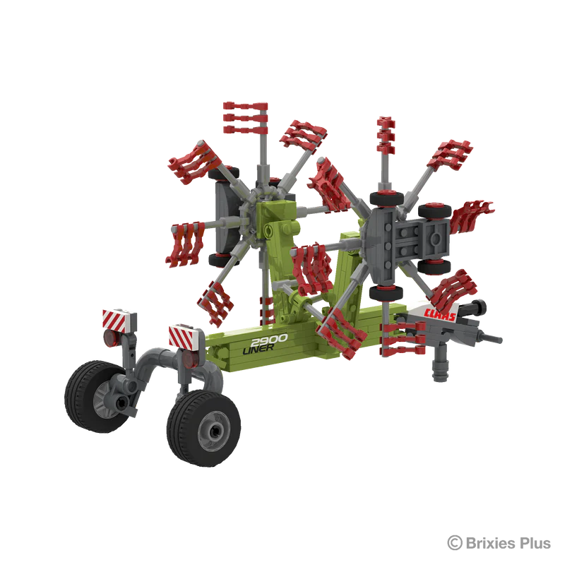 BRIXIES Plus CLAAS LINER 2900 Schwader217 Piece Construction Set