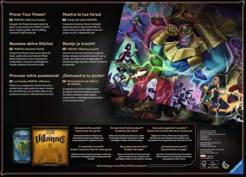Ravensburger Villainous: Ultron 1000 Piece Jigsaw