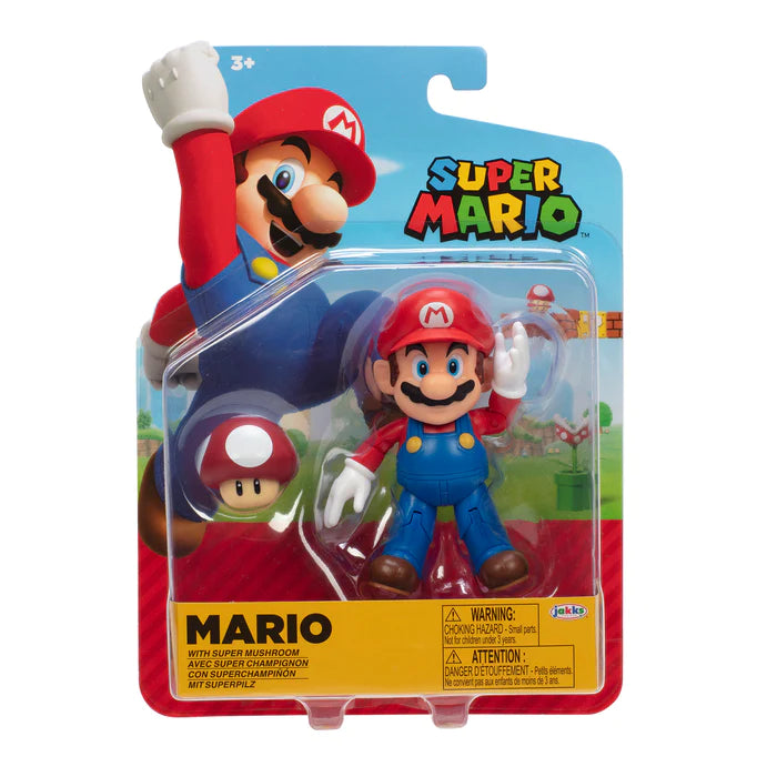 Super Mario 4" Figure Assorted Wave 27