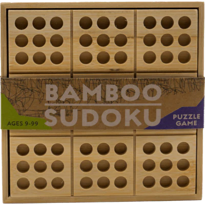 Ecologicals Bamboo Sudoku Puzzle game