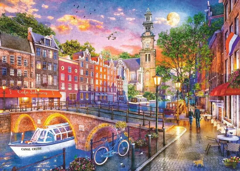 Amsterdam 1000 Piece Jigsaw Puzzle