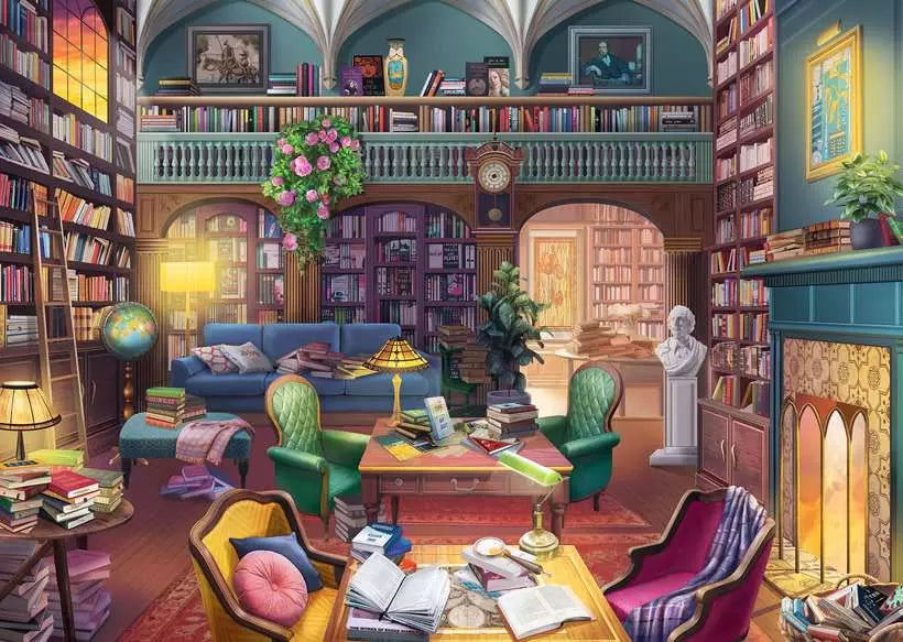 Dream Library 500 Piece Jigsaw Puzzle