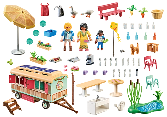 Playmobil Cosy Cafe with Vegetable Garden