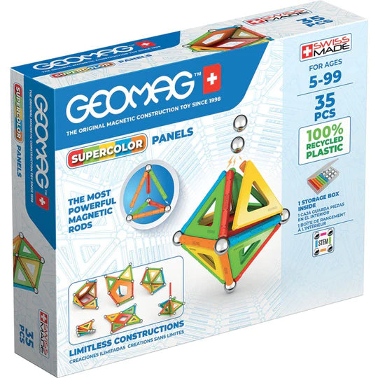 Geomag Super Color Panels 35 Piece Set