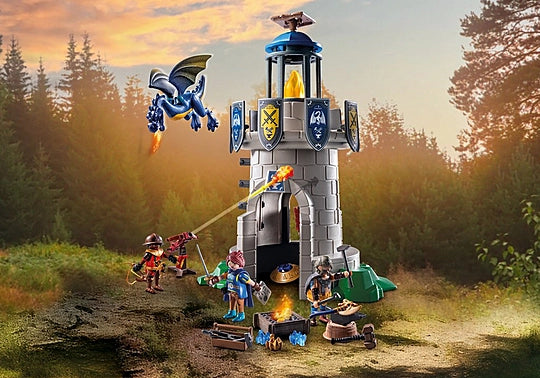 Playmobil Knights tower with blacksmith