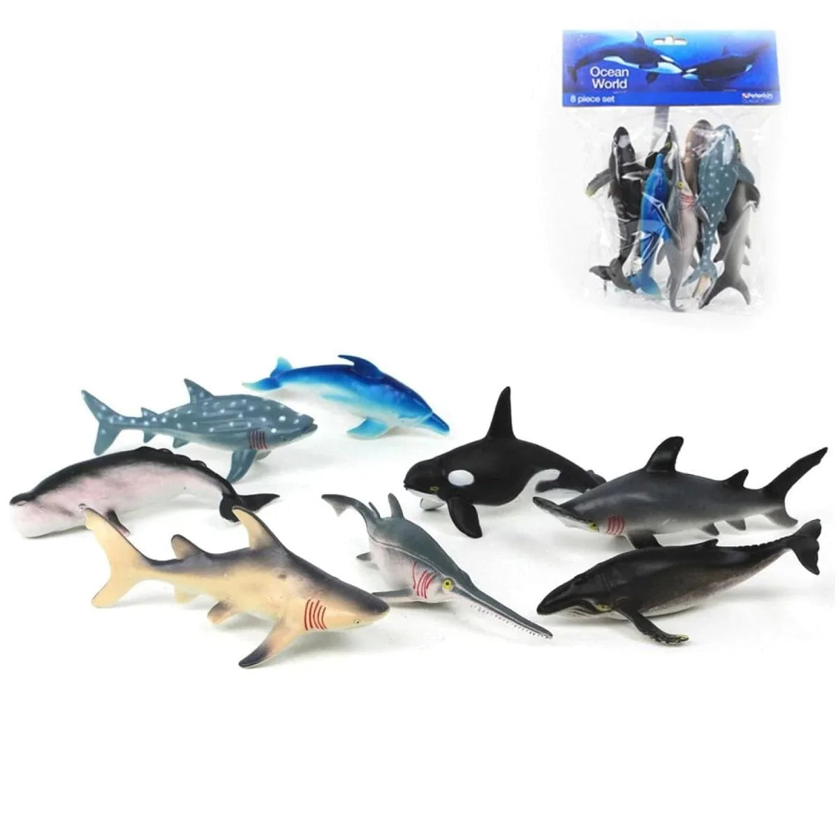 Ocean World 8 Piece Set