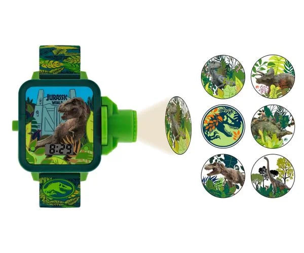 Jurrasic World Green Strap Projection Watch