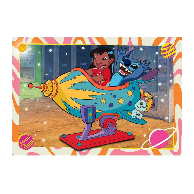 Clementoni - Stitch 2x60 Piece Puzzle