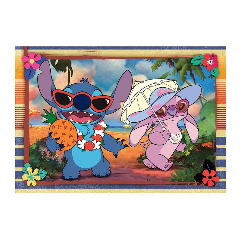 Clementoni - Stitch 2x60 Piece Puzzle