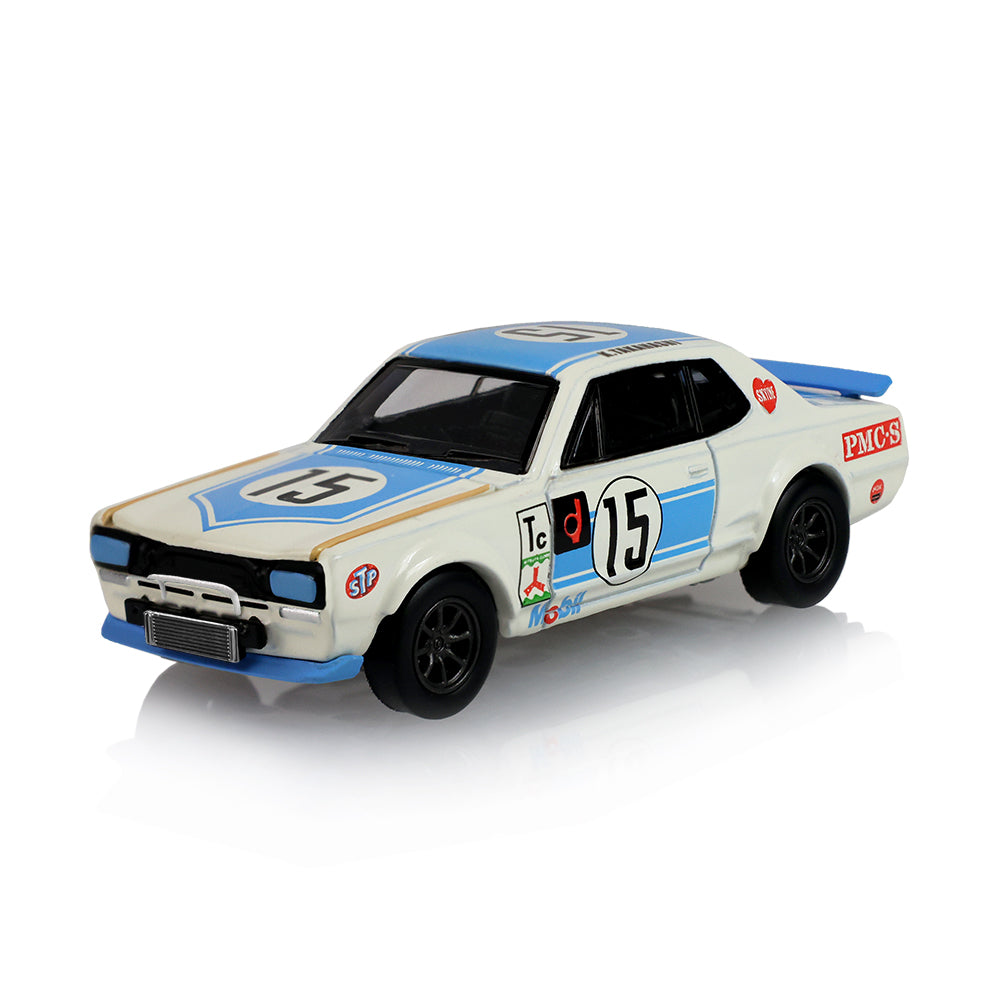 Greenlight Tokyo Torque 1972 Nissan Skyline 2000GT-R (KPGC10) (50th Victory) 1:64 Scale