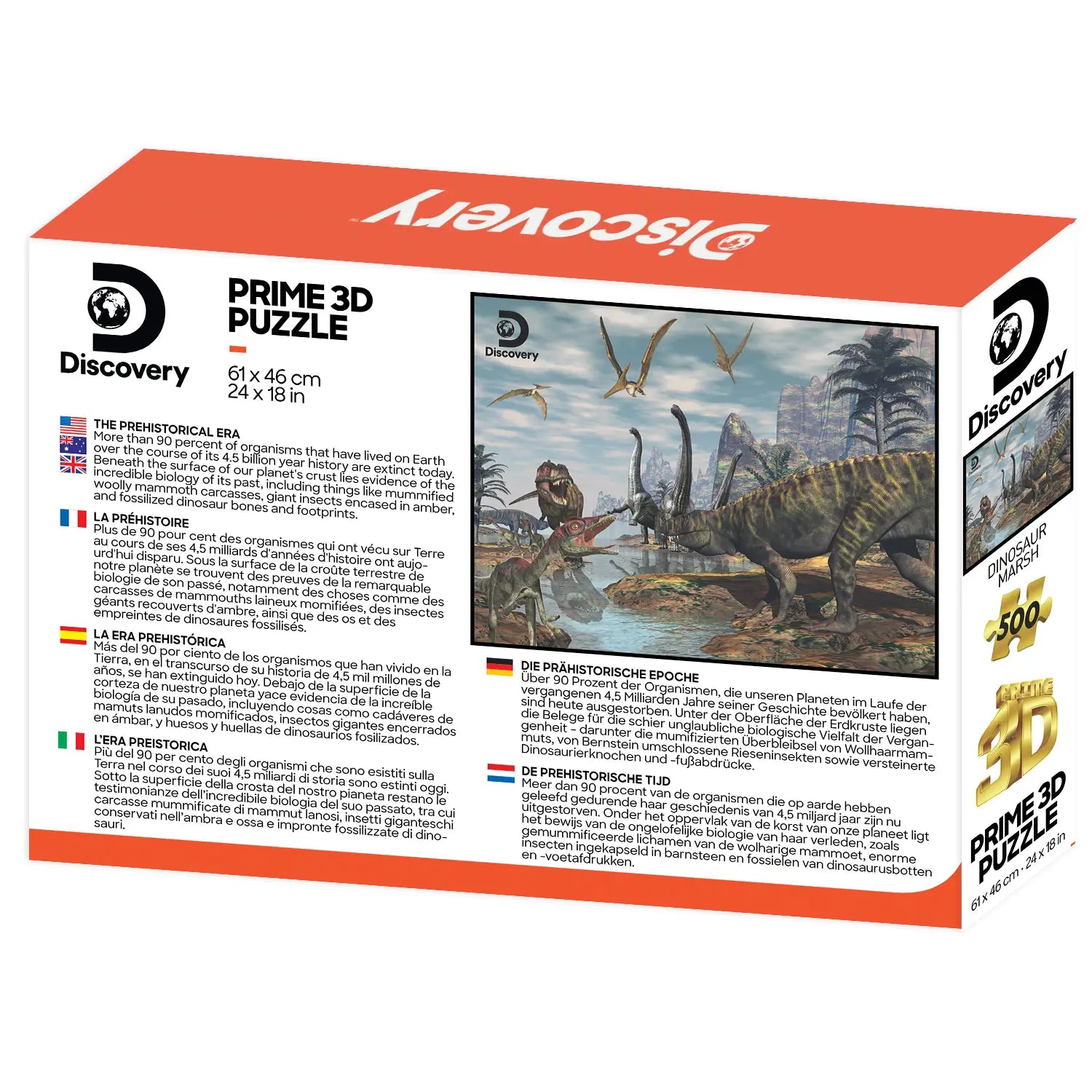Prime 3D Discovery Dinosaur Marsh Puzzle