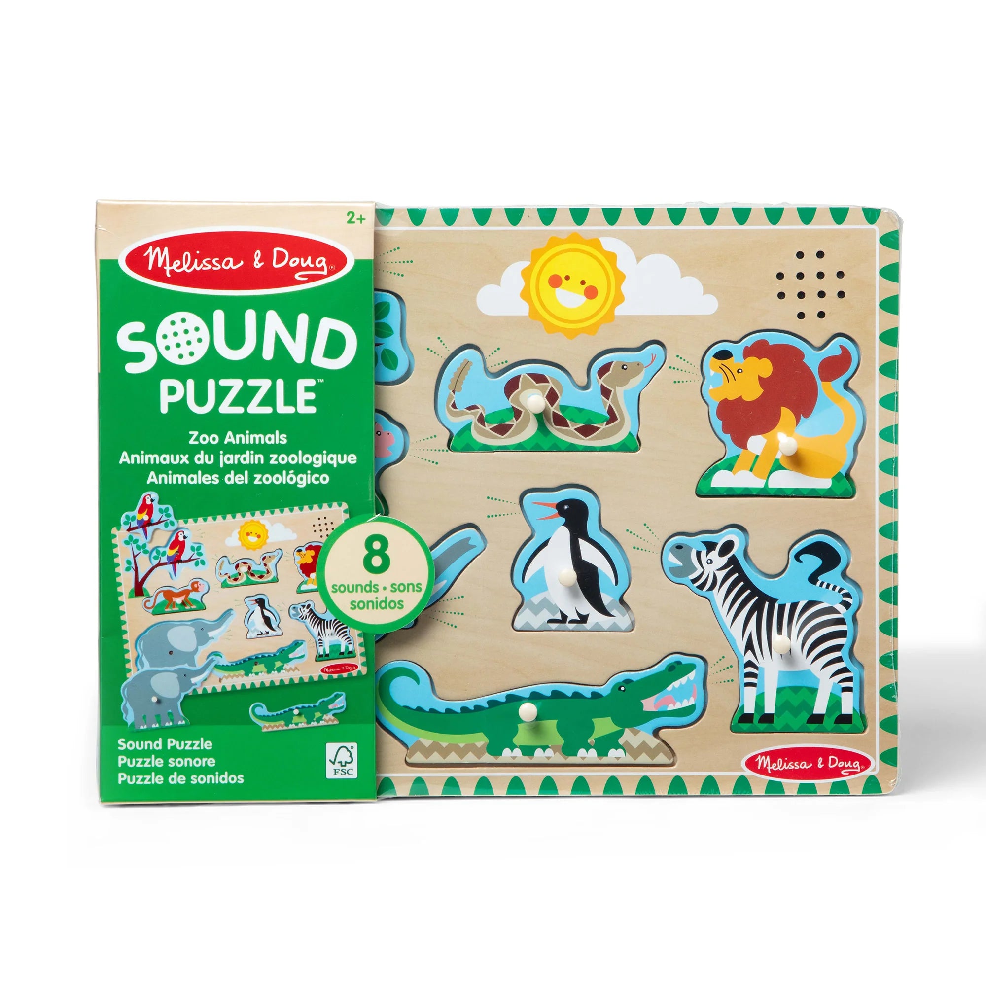 Melissa and Doug Zoo Animal Sound Puzzle
