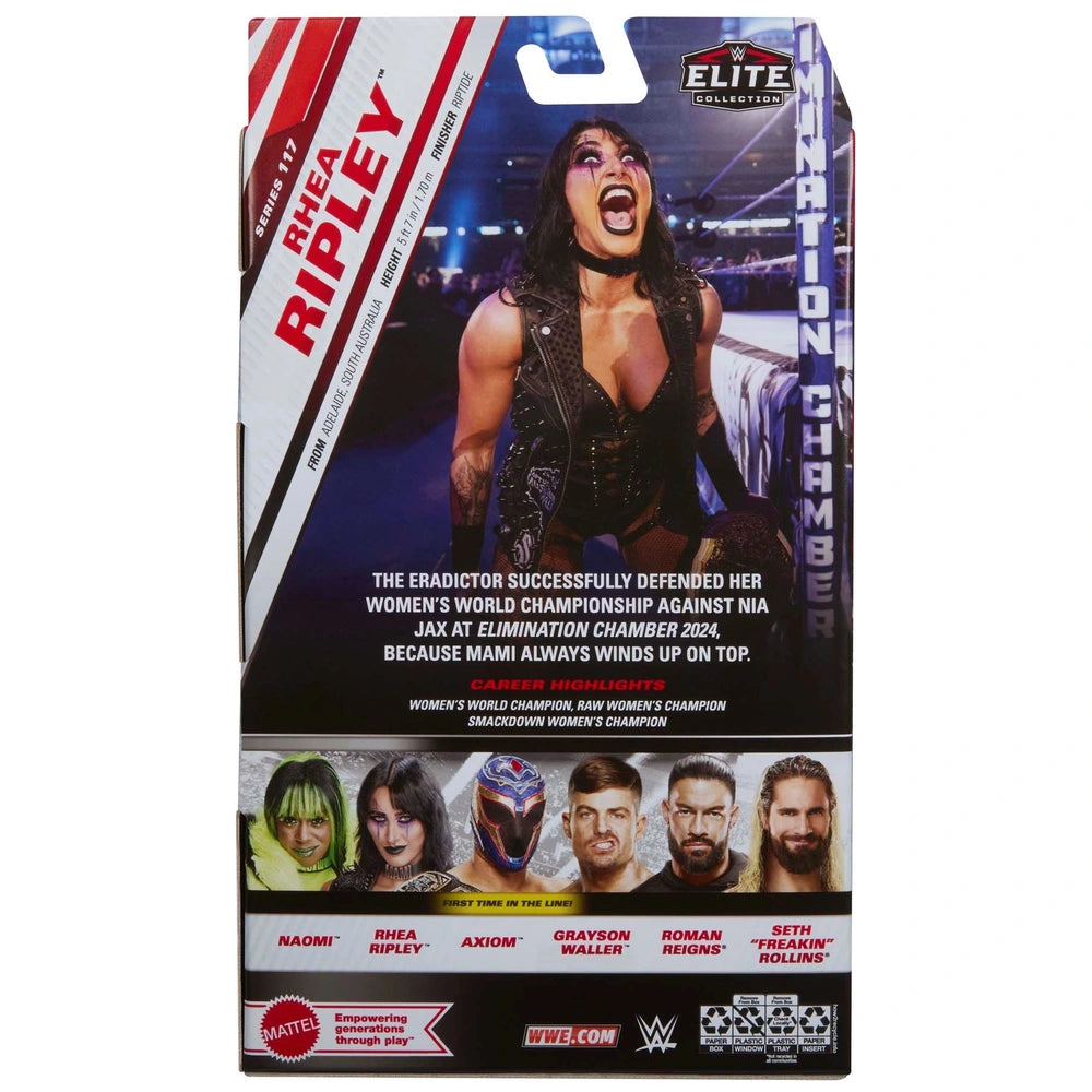 WWE Rhea Ripley Elite Action Figure Series 117