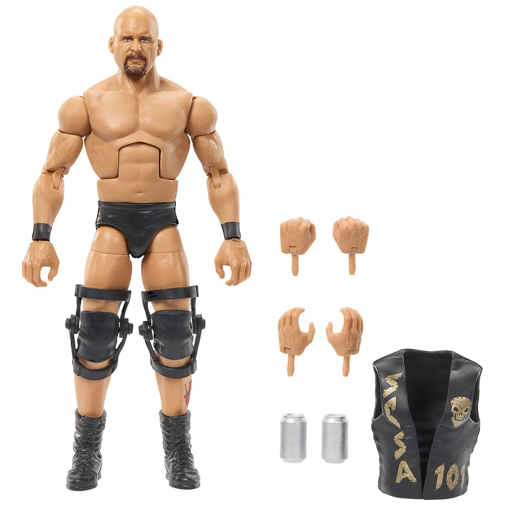 WWE Stone Cold Elite Action Figure Greatest Hits