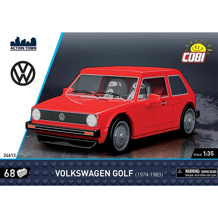 Cobi 24613 VW Golf 1974 68 Piece Set