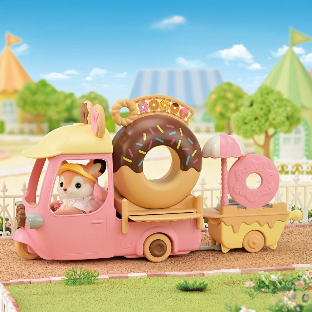 Sylvanian Dip Dip Donuts Wagon