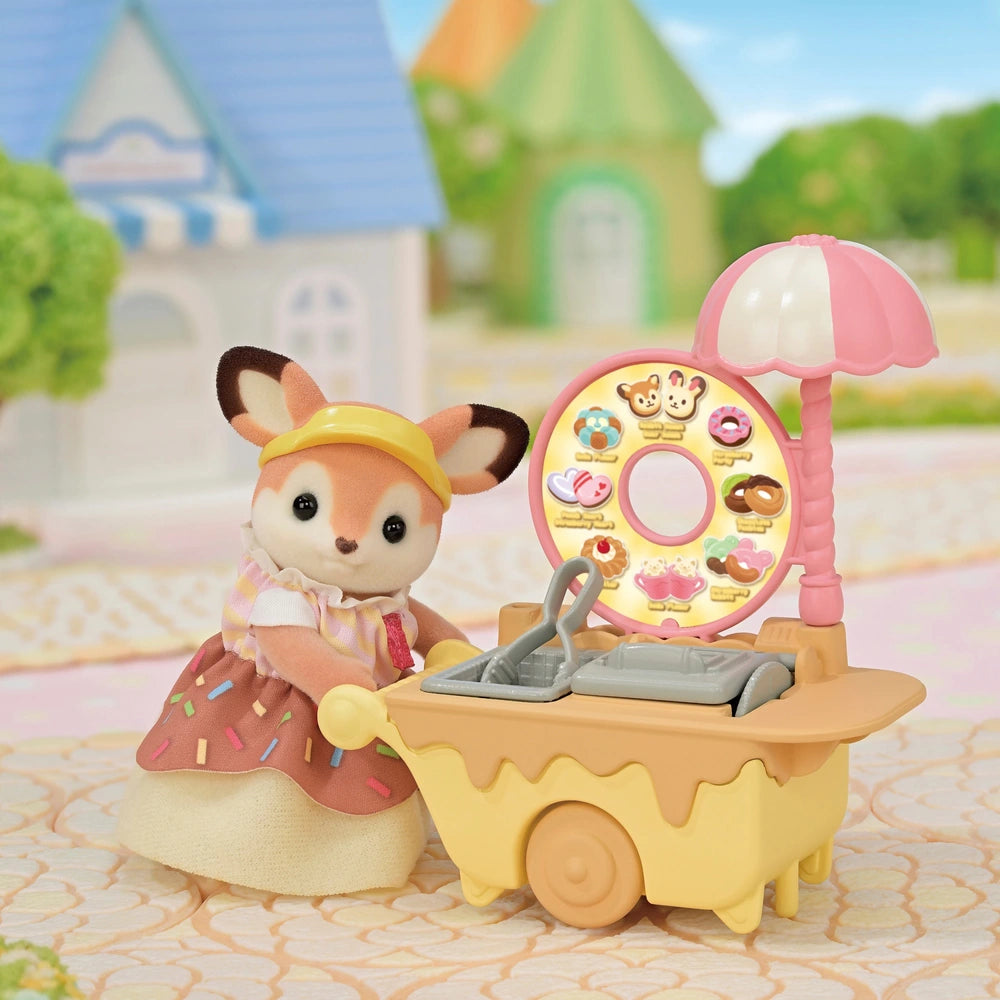 Sylvanian Dip Dip Donuts Wagon