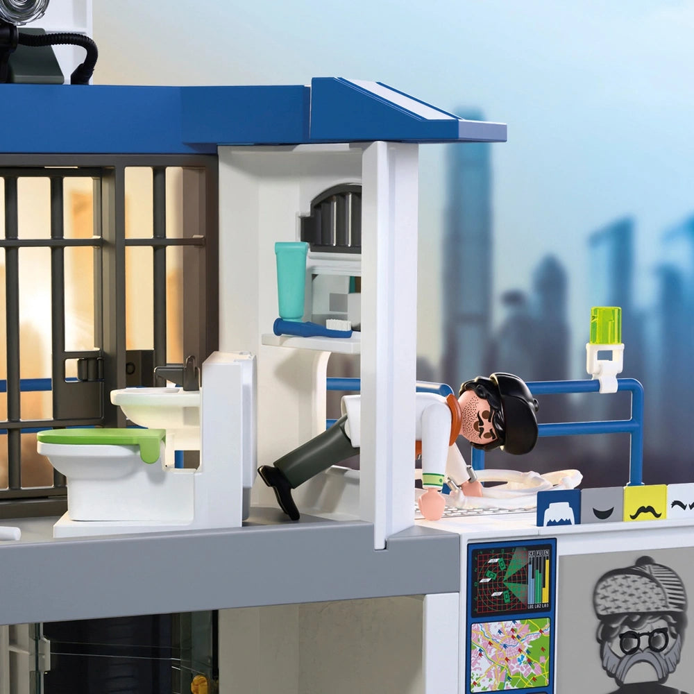 Playmobil Police Station with Investigation Room