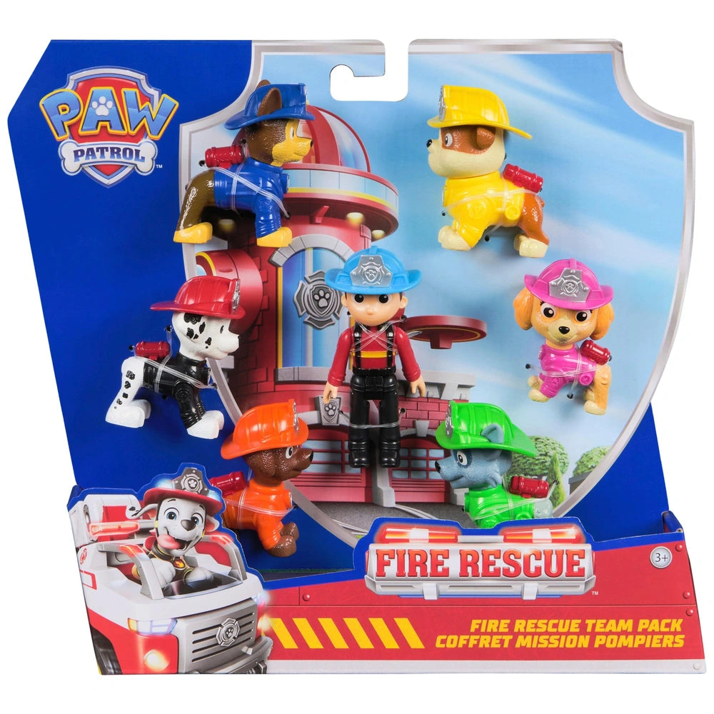 PAW Patrol Fire Rescue Team Figure Pack
