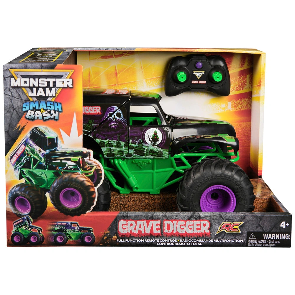 Monster Jam Grave Digger Smash N Bash R/C