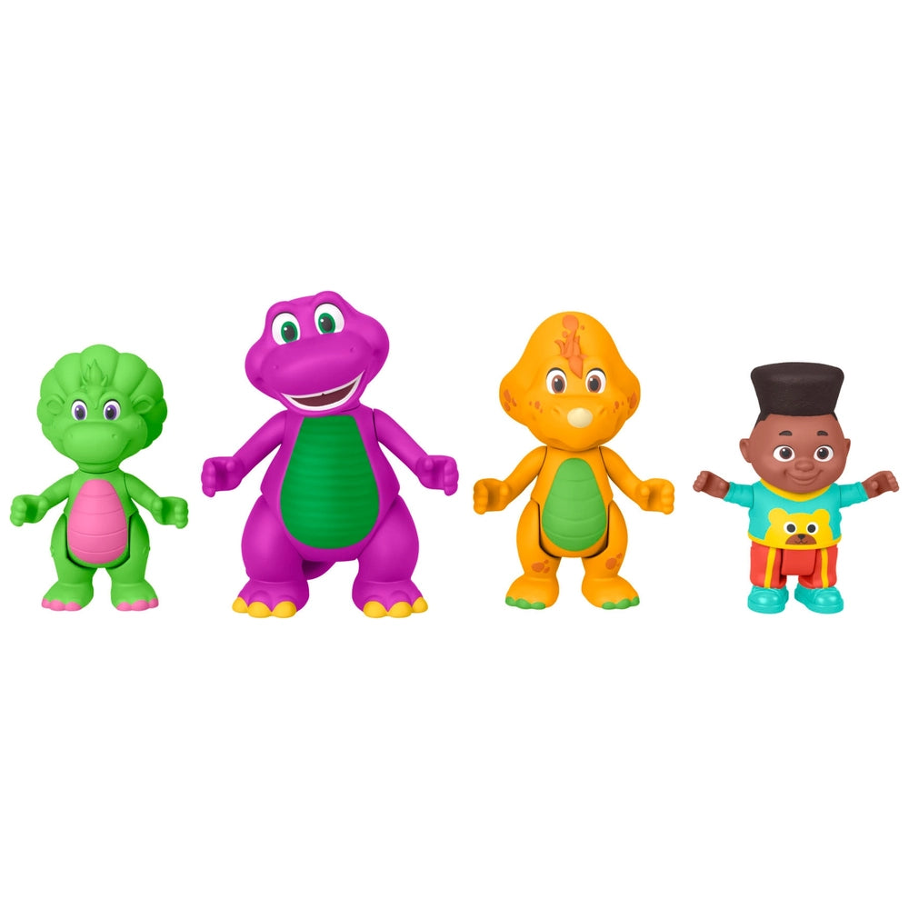 Fisher-Price Barney's World Hey Friends 4 Figure Pack