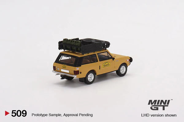 Mini GT Range Rover 1982 Camel Trophy1:64 Die Cast