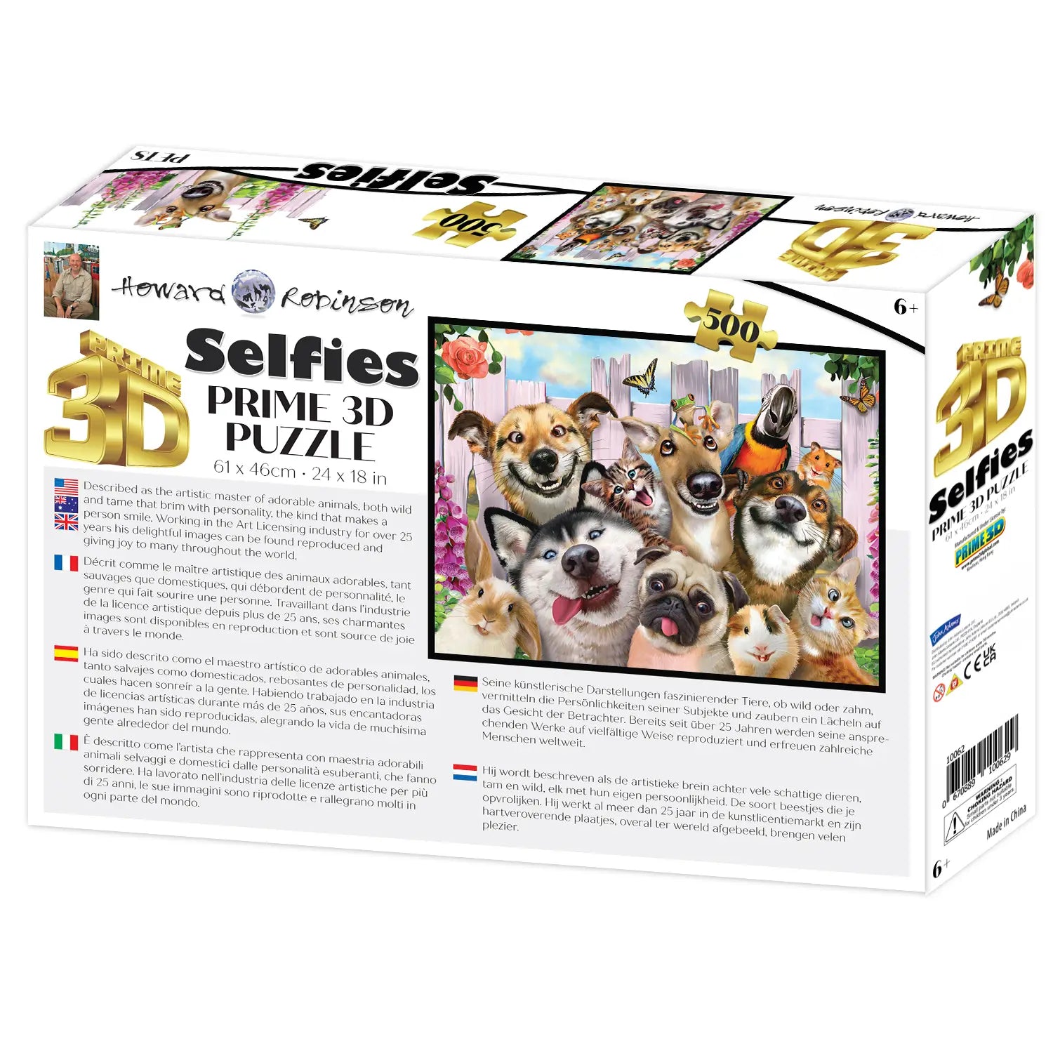 Prime 3D Howard Robinson Meerkat Selfie 500 Piece