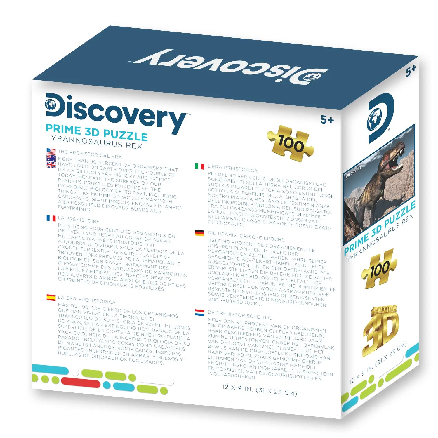 Prime 3D Discovery Tyrannosaurus Rex Puzzle