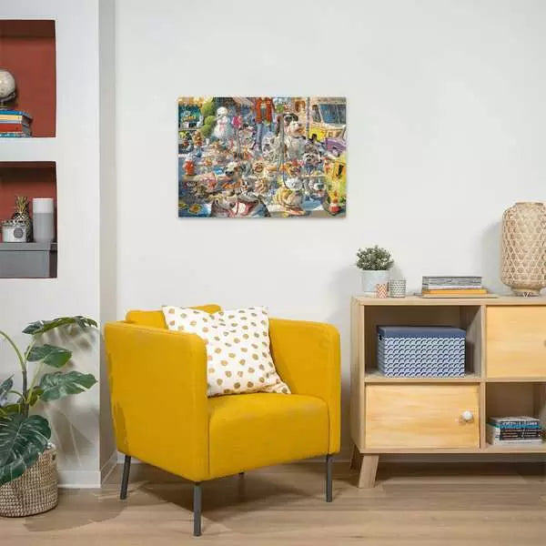 The Dog Walker 1000 Piece Jigsaw Puzzle