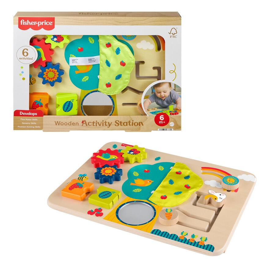 Fisher Price Wooden Activity Station