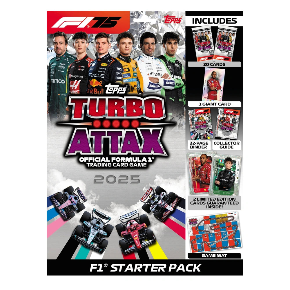 F1 Turbo Attax 2025 Starter Pack