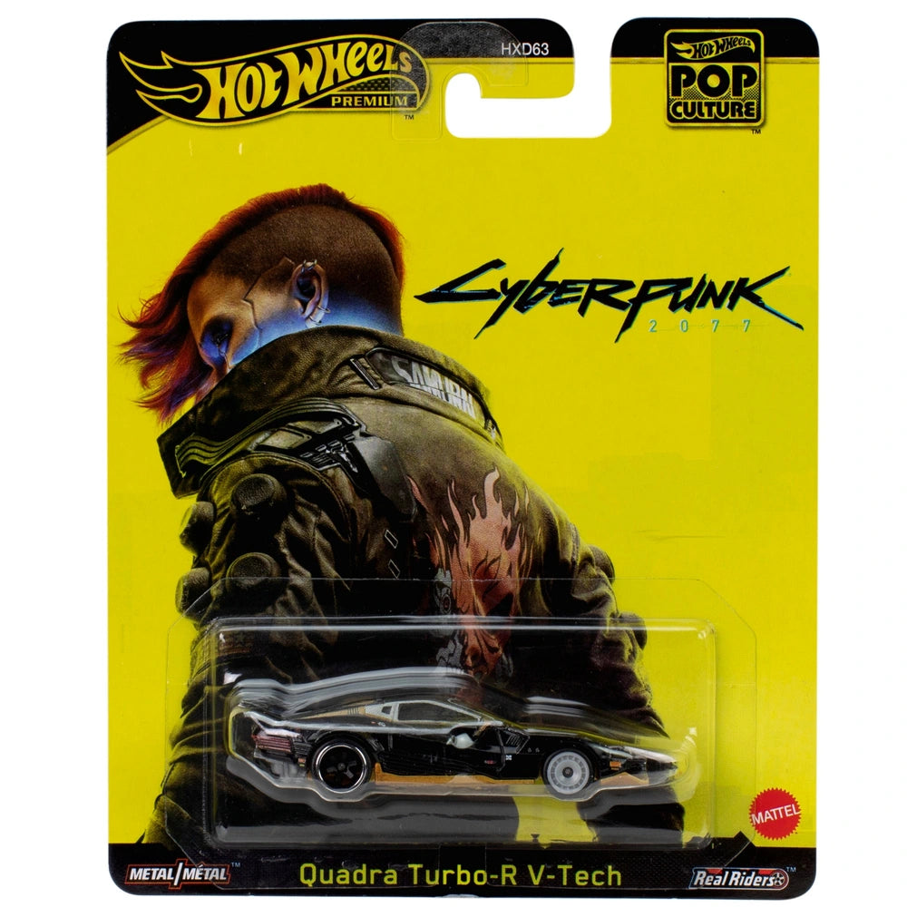 Hot Wheels Pop Culture: Cyberpunk 2077 Quadra Turbo-R V-Tech