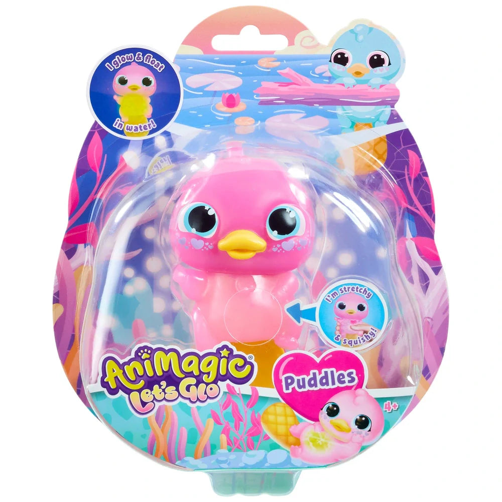 Animagic Let's Glo Puddles The Platypus Assortment