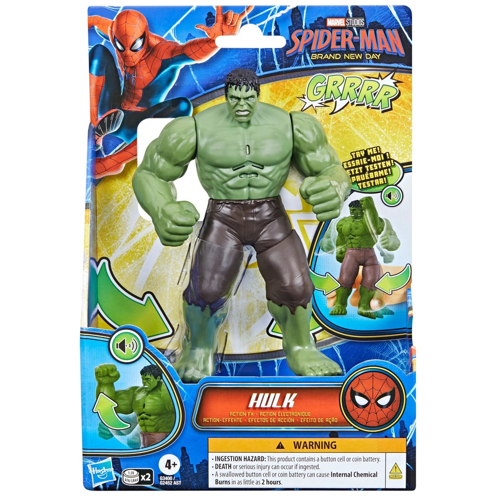 Spiderman Brand New Day Hulk Action FX Figure