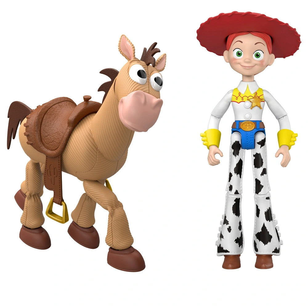 Pixar Toy Story 5 20cm Jessie & Bullseye Action Figures