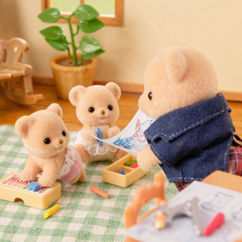 Sylvanian Families Biscuit Bear Twins