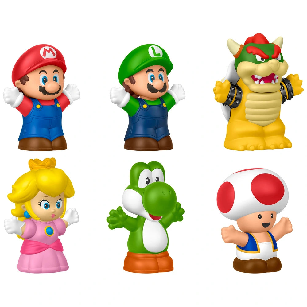 Fisher-Price Little People My Mario Figures 6 Pack