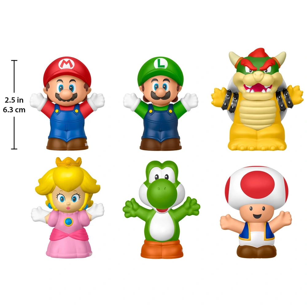 Fisher-Price Little People My Mario Figures 6 Pack