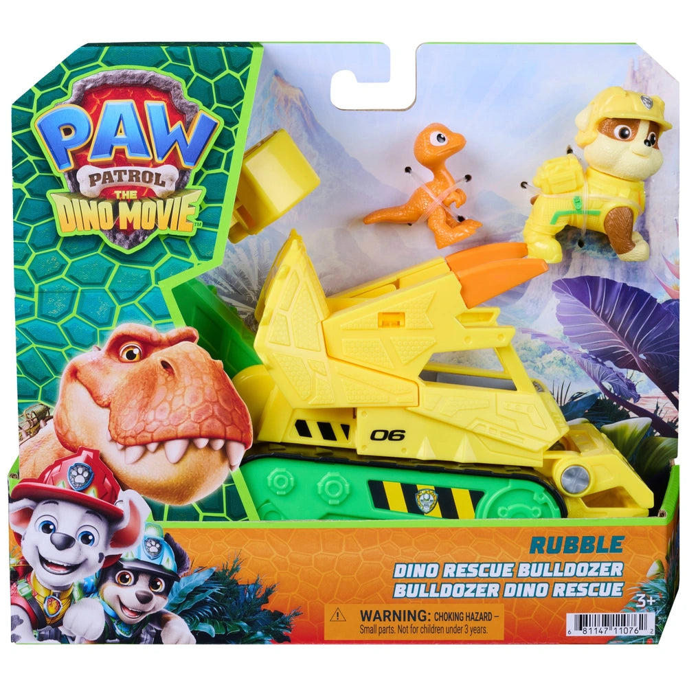 Paw Patrol Dino Movie - Rubble Rescue Bulldozer