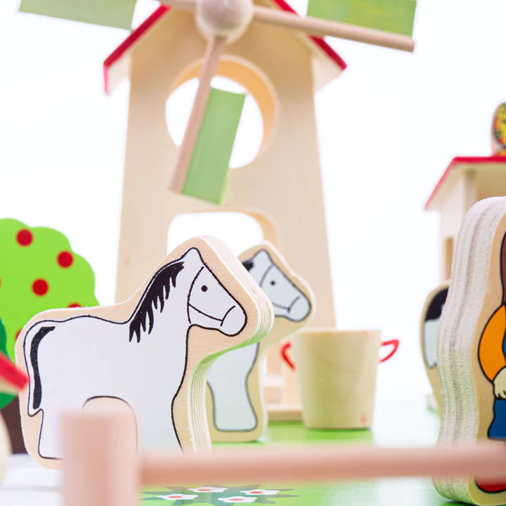 Wooden Play Farm