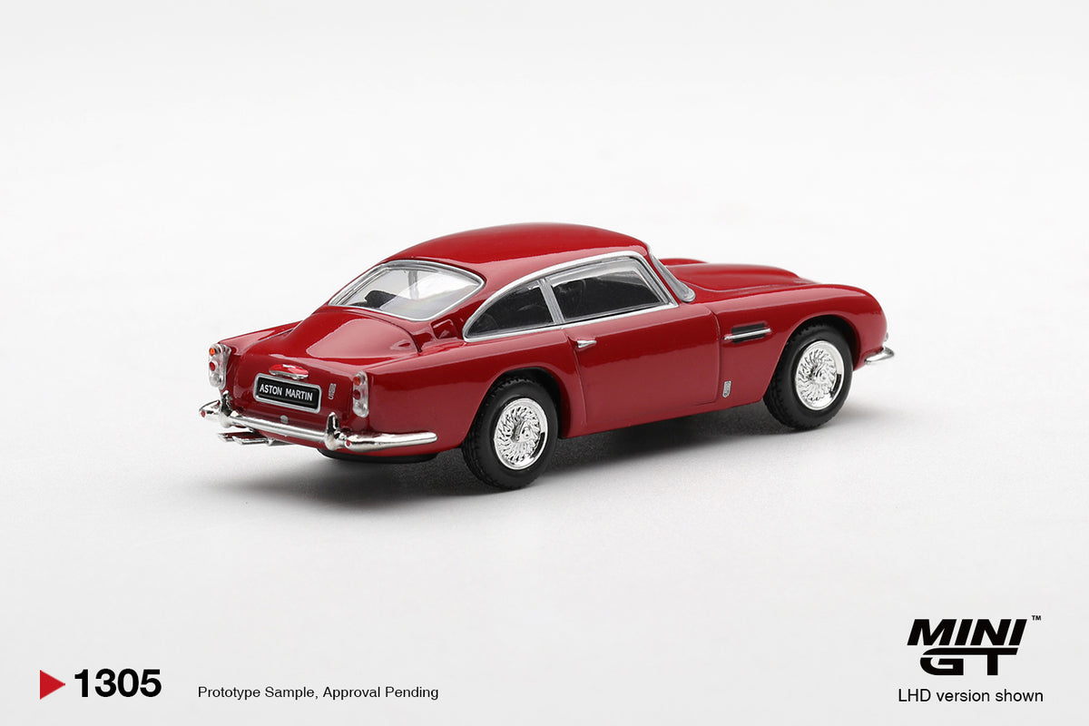 Mini GT Aston Martin DB5 Fiesta Red 1:64 Scale
