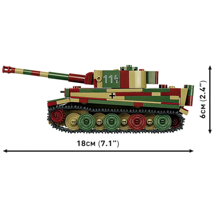 Cobi 2735 Pz.Kpfw VI Tiger Tank 1:48 Scale Set