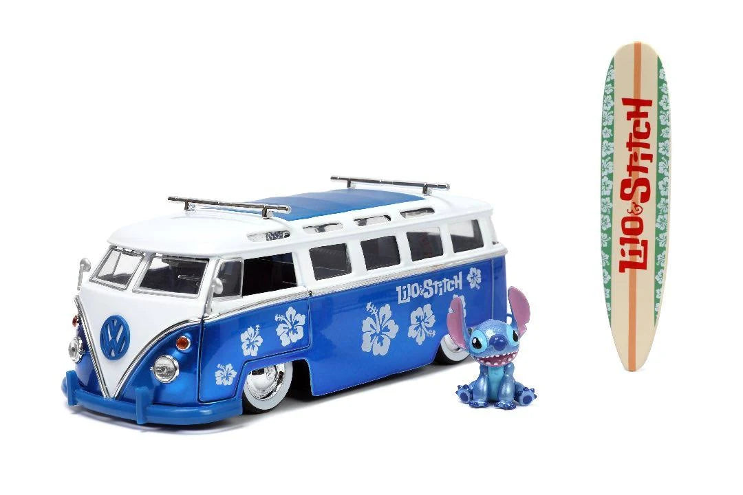 Jada Stitch & Volks Wagen T1 Bus 1:24 Die Cast