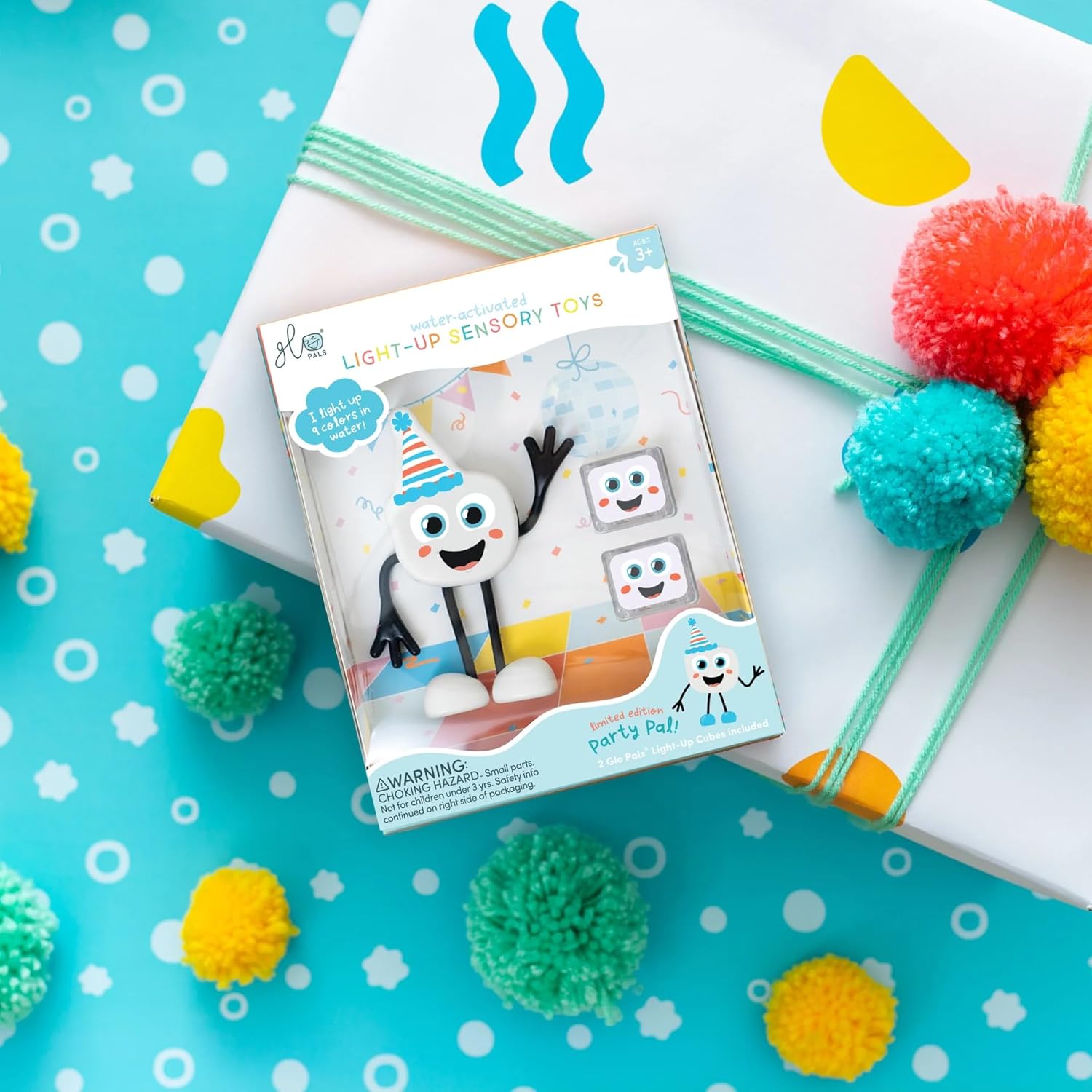 Glo Pals Light Up Sensory Toy Character Pack White