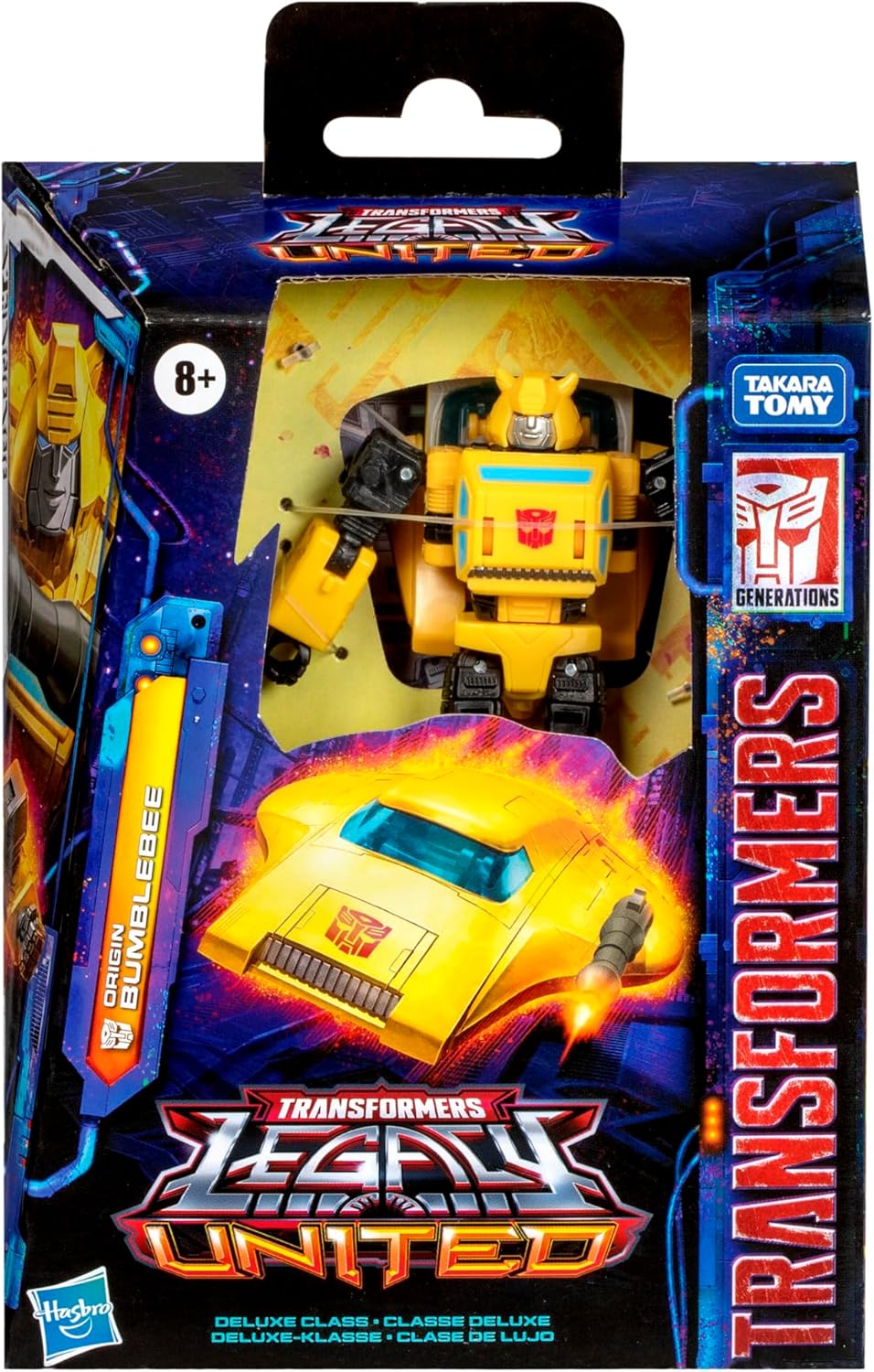 Transformers Legacy Deluxe Class Origin Bumblebee