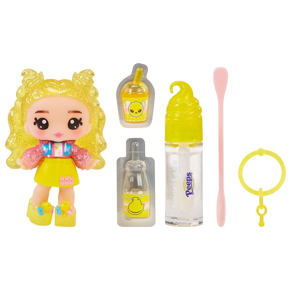 Yummiland x Peeps Lip Gloss Doll Goldie Mallows
