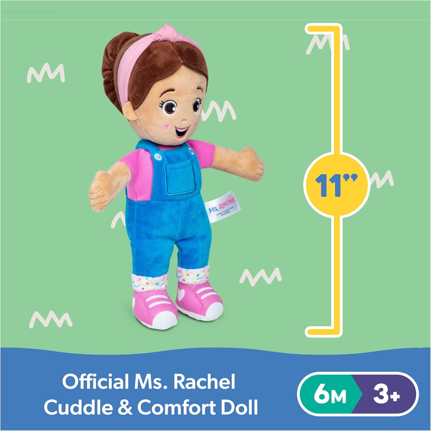 Ms. Rachel Cuddle & Comfort Soft Doll