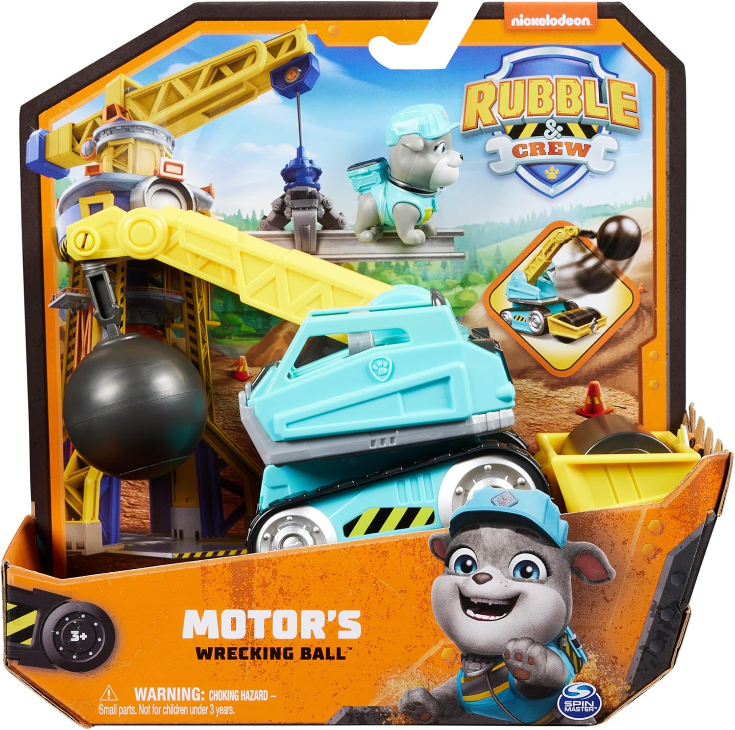 Rubble & Crew Motors Wrecking Ball Vehicle